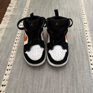 Jordan Retro 1 Shattered Backboard Kids Size 7C Infant 640735-058 Nike Black